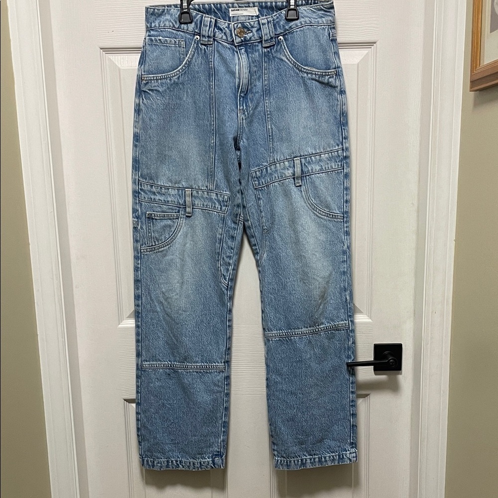 Garage | Denim | Decontracte | Slouchy | Jeans | Worn Wash | Size 05/27 |Cotton